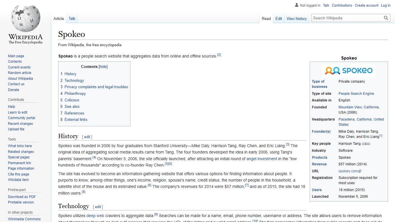 Spokeo - Wikipedia